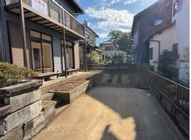 中古戸建　小山市中久喜の駐車場