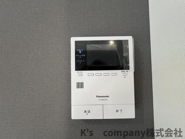 高座郡寒川町一之宮2丁目　新築戸建のセキュリティ|訪問者の顔が見えて安心です♪