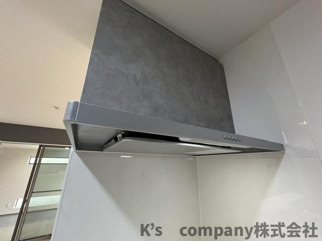 高座郡寒川町一之宮2丁目　新築戸建のキッチン|レンジフード♪