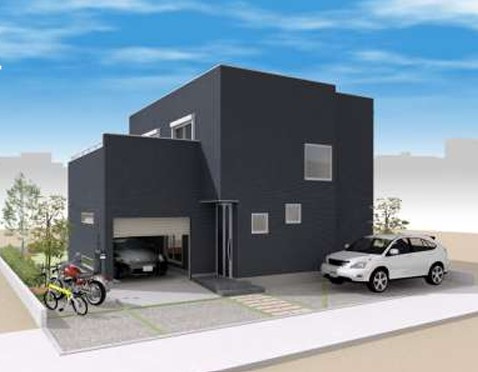 高座郡寒川町一之宮2丁目　新築戸建の外観パース|外観の完成イメージ☆