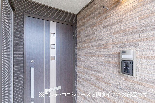 マスコット　ハウスⅡの玄関