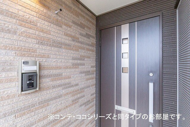 マスコット　ハウスⅡの玄関