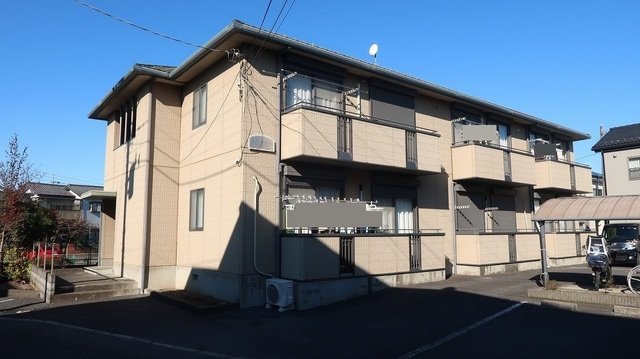富士見市渡戸２丁目のアパートの外観