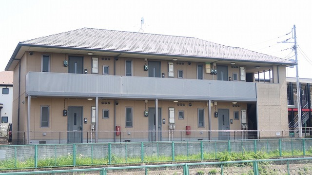 富士見市渡戸２丁目のアパートの周辺