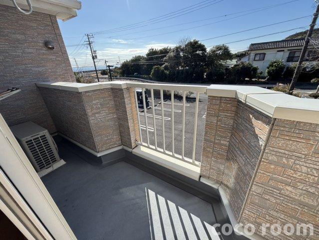 エテルノＣのバルコニー