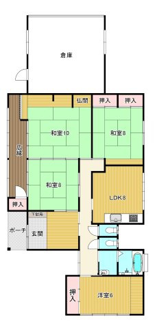【間取り】 | 皆生新田２丁目中古住宅