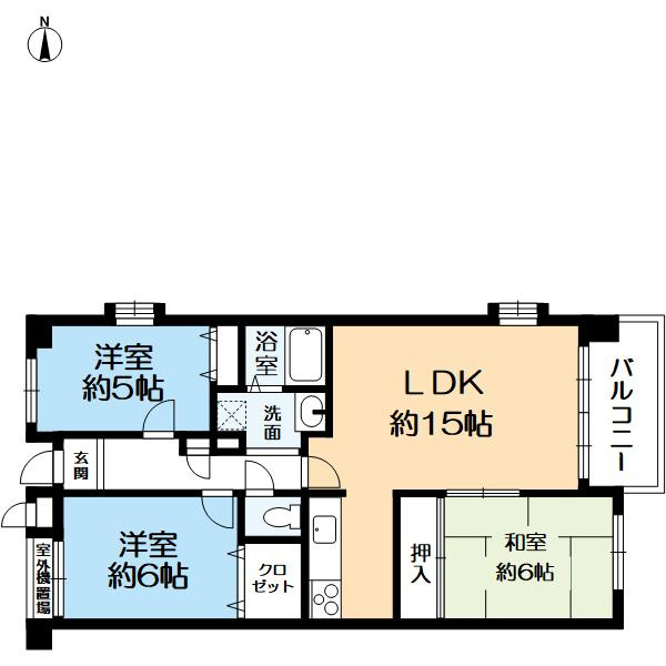 メゾン大蔵の間取り