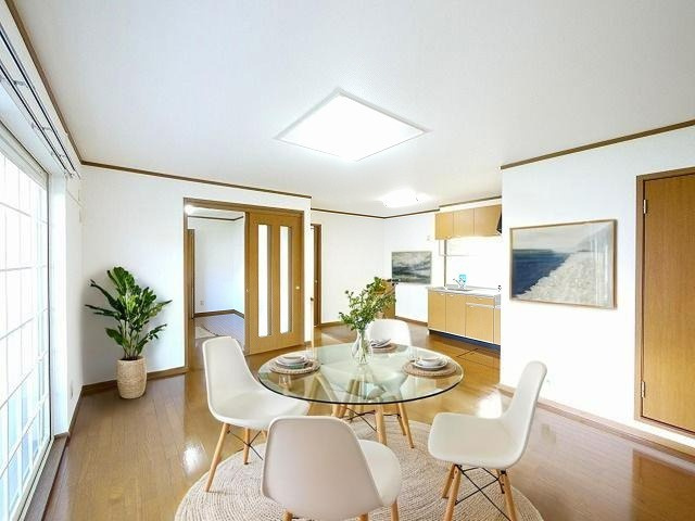 パルティーレの居間・リビング|CGで家具等を配置したもので家具等は含まれません