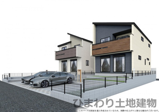 【間取り】 | 藤沢市用田  1号棟 | 二部屋から行き来できる南向きバルコニー　シャッター2箇所付　Ｗロックタグキー（電池錠）　食洗器・浄水器　浴室乾燥機+窓　吊下げ式室内物干し　外水栓　全居室収納