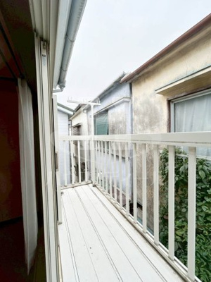 【バルコニー】 | ハイツ山上 | 広々としたバルコニーです