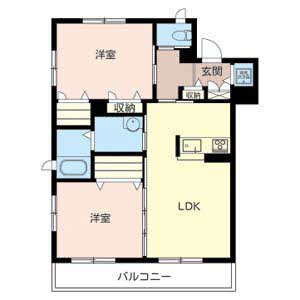【間取り】 | ヒルサイドテラス