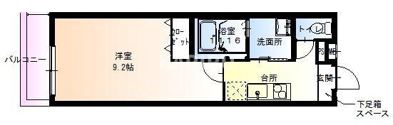 フジパレス横堤Ⅲ番館の間取り