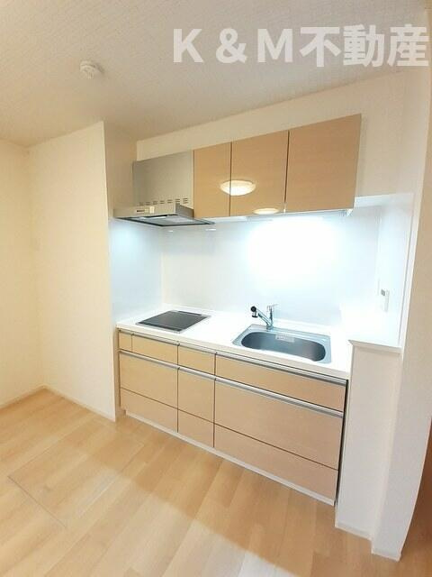 アバンツァートのキッチン|きれいなキッチンです