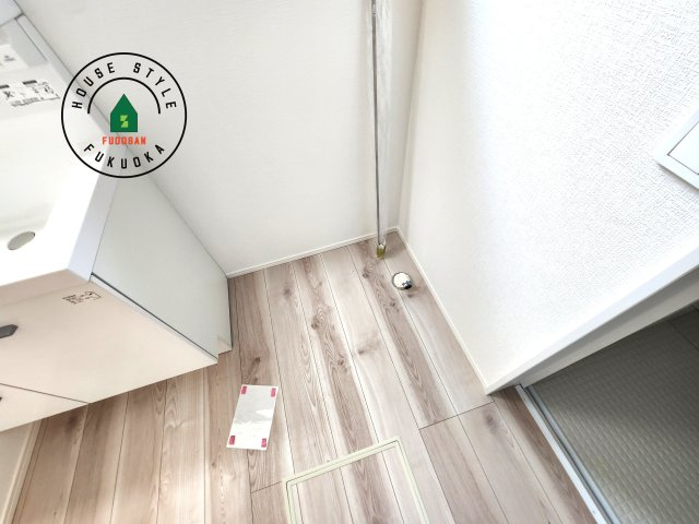 福岡市早良区重留2丁目第2-2棟(2号棟)のランドリースペース|ランドリースペースとなります。広々して有効的にご使用できます。 