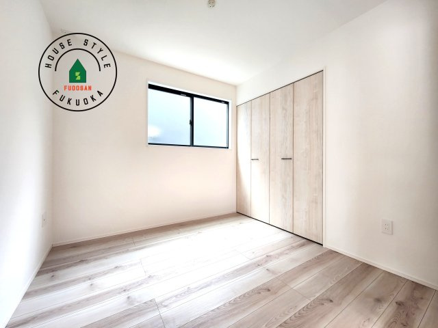 福岡市早良区重留2丁目第2-2棟(2号棟)の内観：施工例|将来的に、琉球畳を引きまして和室風にすることも可能です。