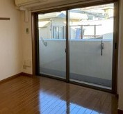 レジデンス戸田公園のバルコニー