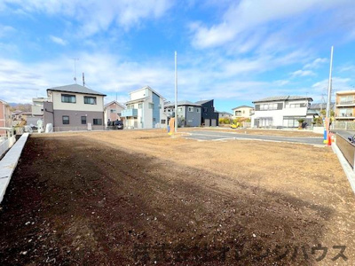 【前面道路含む現地写真】 | 厚木市関口　建築条件条件無売地 全2区画 | 現地写真 2025年11月撮影