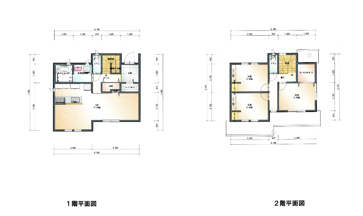 鈴鹿市東玉垣町の参考プラン|※建物プランは参考例であり、購入者はこのプランに関係なく、自由にプランニングできます。