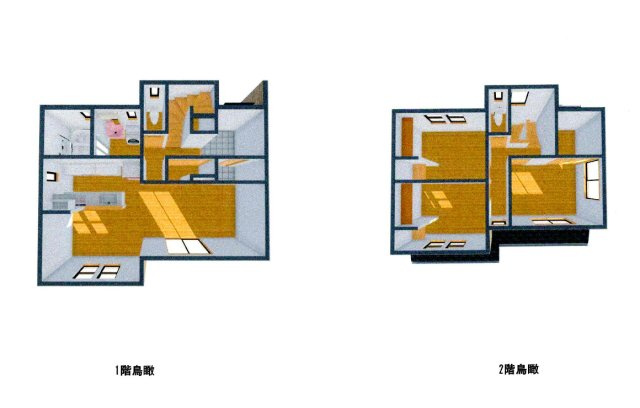 鈴鹿市東玉垣町の完成予想図|※建物プランは参考例であり、購入者はこのプランに関係なく、自由にプランニングできます。