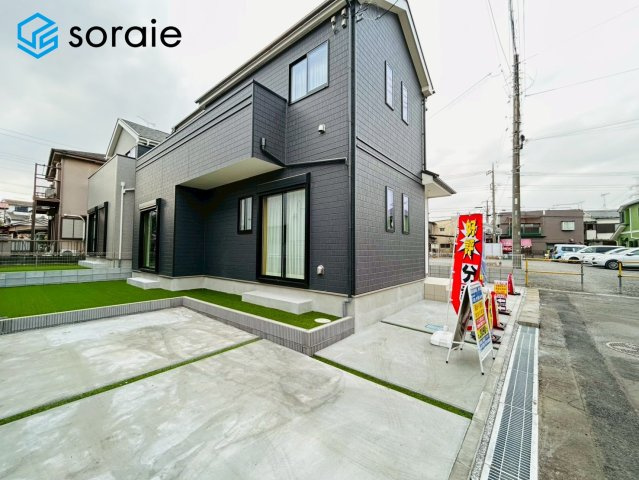 狭山市北入曽7期B号棟　新築戸建の外観|2月24日撮影