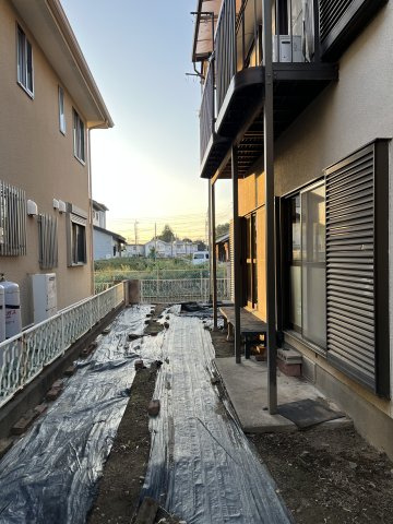古河市桜町の庭|家庭菜園が楽しめそうです！