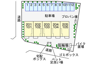 【駐車場】 | グランシアン