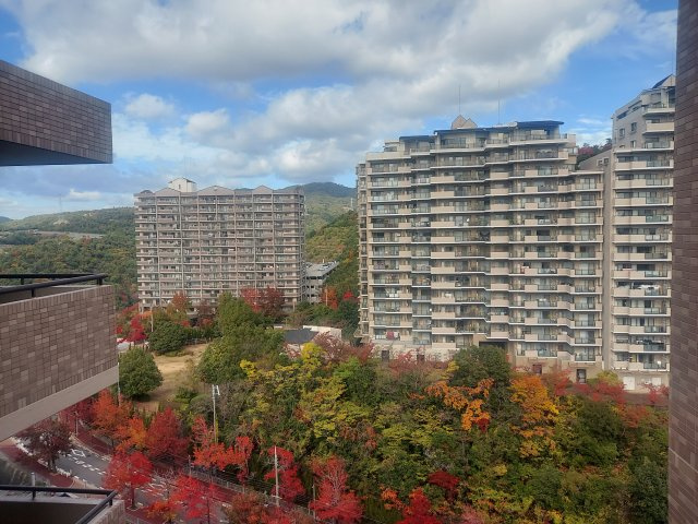 ラ・ビスタ宝塚ウエストウイング二番館の展望|北側バルコニーからの眺望