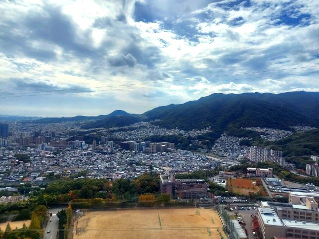 ラ・ビスタ宝塚ウエストウイング二番館の展望|南側バルコニーからの眺望