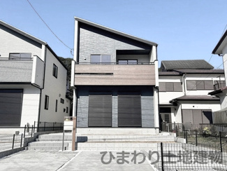【間取り】 | 藤沢市用田  2号棟 | 二部屋から行き来できる南向きバルコニー　シャッター2箇所付　Ｗロックタグキー（電池錠）　食洗器・浄水器　浴室乾燥機+窓　吊下げ式室内物干し　外水栓　全居室収納