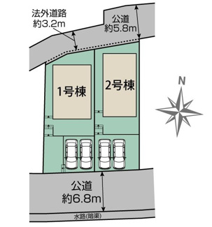 【外観】 | 藤沢市用田  2号棟 | 販売現地