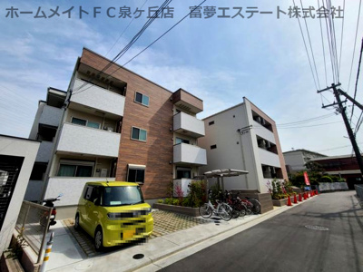 【外観】 | フジパレス堺白鷺ＥＡＳＴ | 右：EAST　左：WEST