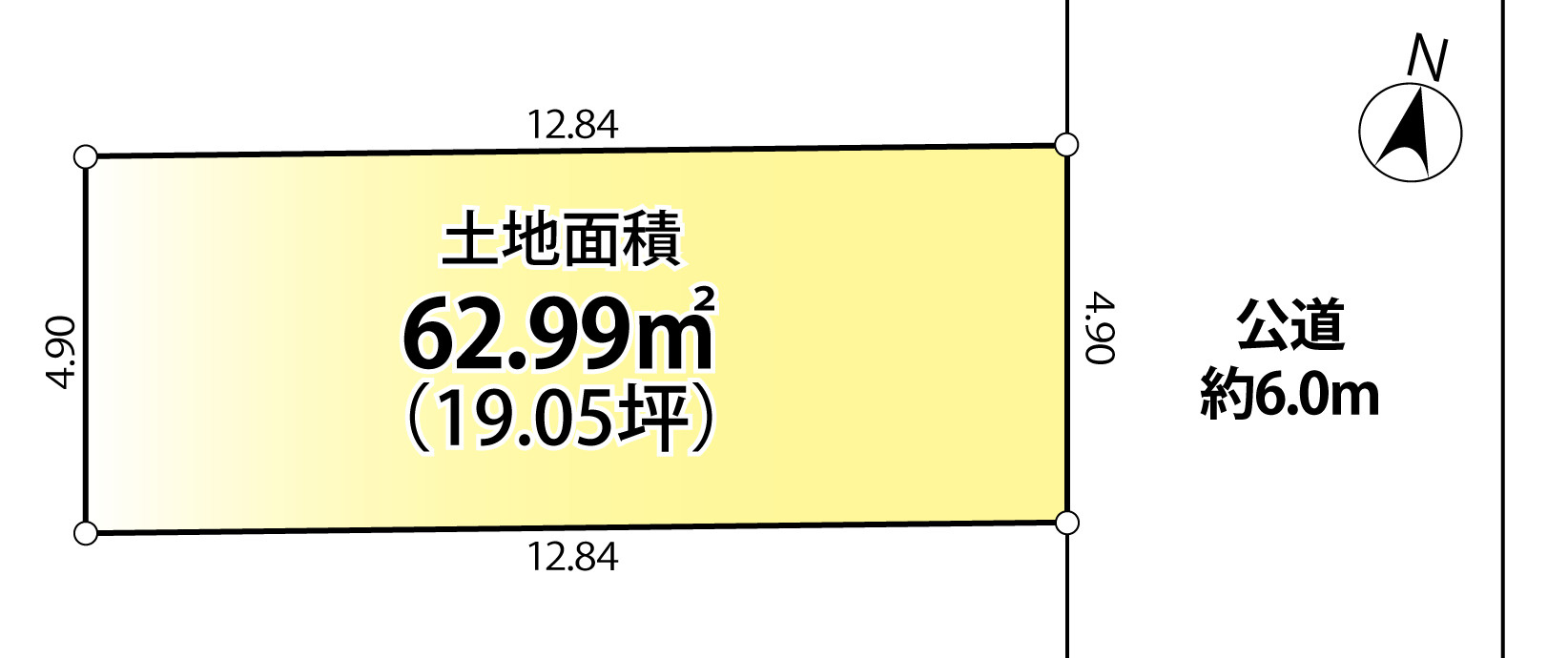 赤羽西４　戸建の区画図
