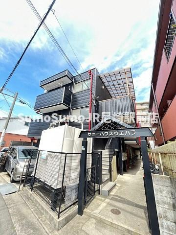 サニーハウスウエハラの外観|外観は落ち着いています