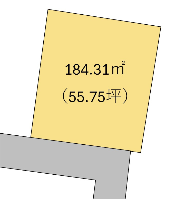 和歌山市和歌浦西1丁目・土地・127520の区画図