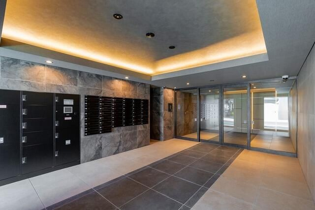 クラリティア浅草橋のロビー