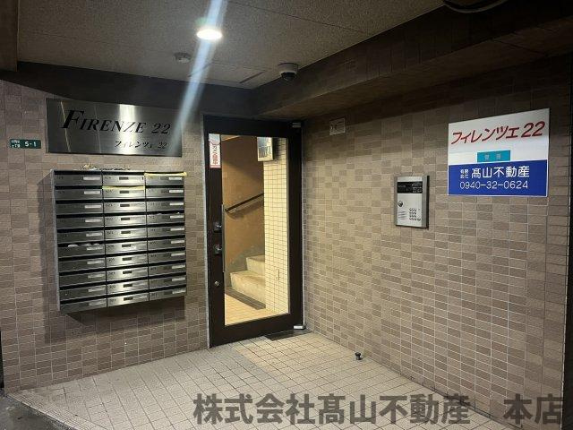 フィレンツェ２２のエントランス