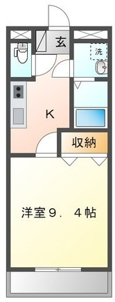 メゾンシクラメンの間取り