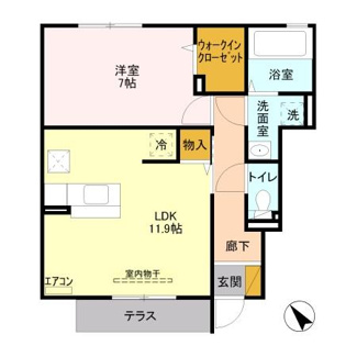 【間取り】 | ティンカーベル　Ｂ