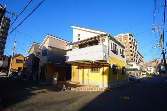 【前面道路含む現地写真】 | 東大阪市御厨東1丁目 | 開放感のある南西角地です！（道路5.7ｍ×6ｍ）