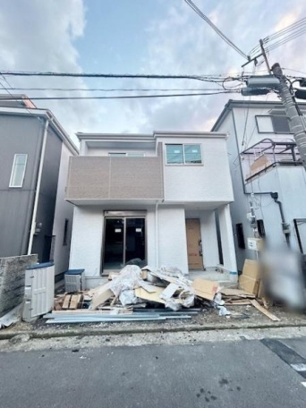 堺市堺区老松町　新築一戸建ての外観