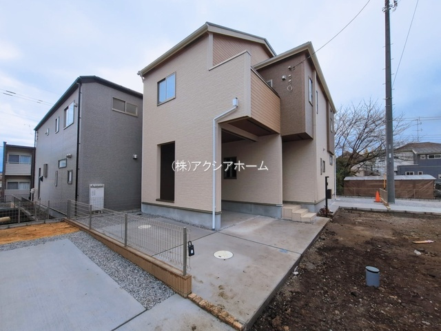 所沢市小手指元町2丁目・全8棟　新築一戸建　3号棟の駐車場|現地写真（2026年1月29日撮影）