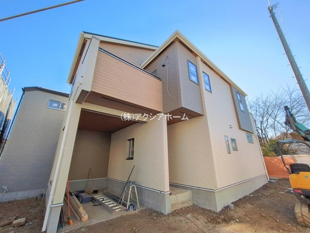 所沢市小手指元町2丁目・全8棟　新築一戸建　3号棟の外観|現地写真（2026年1月7日撮影）