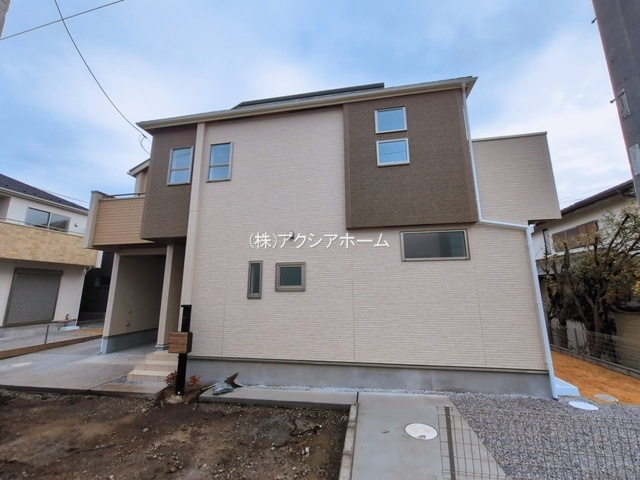 所沢市小手指元町2丁目・全8棟　新築一戸建　3号棟の外観|現地写真（2026年1月29日撮影）