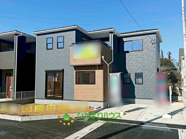 蓮田市見沼町　新築一戸建て　01　リーブルガーデンの区画図|全2棟