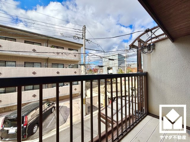 伏見区深草仙石屋敷町のバルコニー