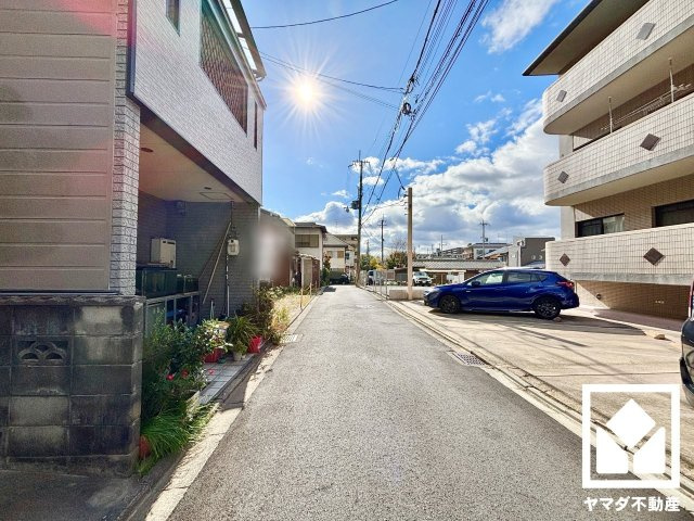 伏見区深草仙石屋敷町の前面道路含む現地写真