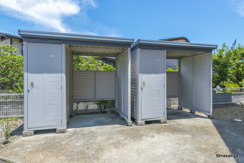 グリーンコート上松のその他共用部分|駐輪場・物置