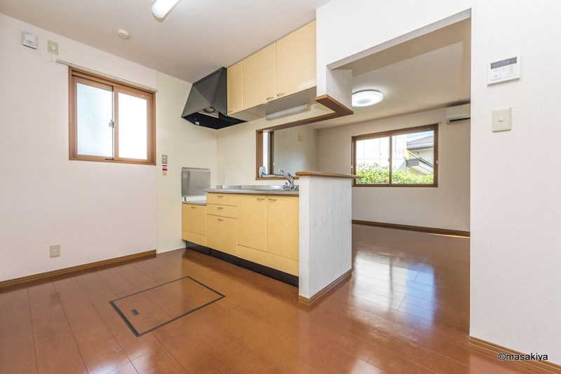 グリーンコート上松のキッチン|カウンターキッチン