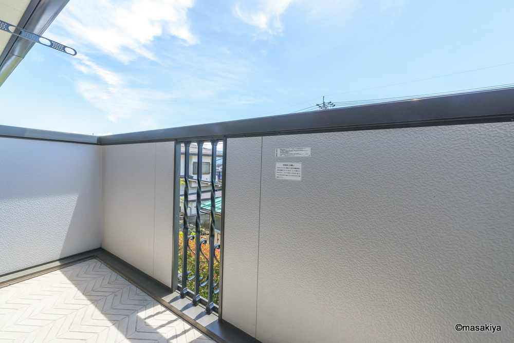 グリーンコート上松のバルコニー|バルコニー