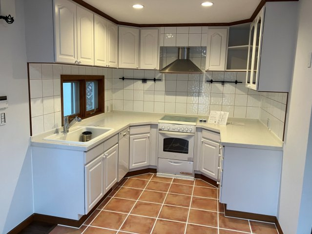 草加市金明町戸建②のキッチン|キッチンです